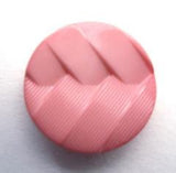 B14090 18mm Dark Rose PInk Textured Shank Button - Ribbonmoon