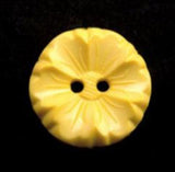 B13291 19mm Textured Jasmine Flower Shaped 2 Hole Button - Ribbonmoon