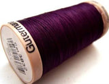 GQT 3832 Gutermann 200 metre Spool of Cotton Quilting Thread, Plum