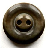 B16844 22mm Tonal Browns Gloss 2 Hole Button - Ribbonmoon