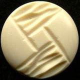 B11062 28mm Cream Bone Sheen Chunky Shank Button - Ribbonmoon