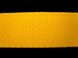 WEB21 25mm Sunshine Yellow Polypropylene Webbing - Ribbonmoon