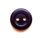 B8306 11mm Tonal Deep Purple Pearlised Polyester 2 Hole Button - Ribbonmoon