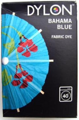 FABMACHDYE21 Bahama Blue Dylon Machine Fabric Dye, 200 Gram Pack - Ribbonmoon
