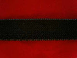 EB93 12mm Black Underwear Type Elastic. - Ribbonmoon