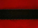 EB93 12mm Black Underwear Type Elastic. - Ribbonmoon