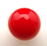 TM02 21mm Red Glossy Ball Toy Making Nose Component