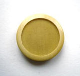 B8993 18mm Straw Green Matt Centre Shank Button - Ribbonmoon