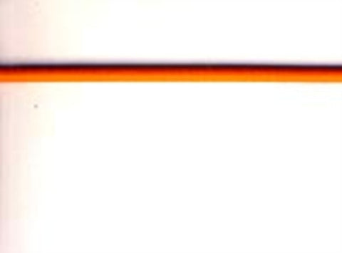 E101 2.5mm Flame Orange Rounded Cord Elastic. - Ribbonmoon
