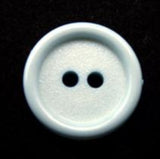 B10655 17mm Sky Blue Matt Centre 2 Hole Button - Ribbonmoon