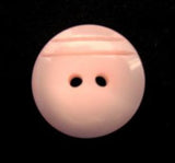 B13670 17mm Pale Pink Gloss 2 Hole Button - Ribbonmoon