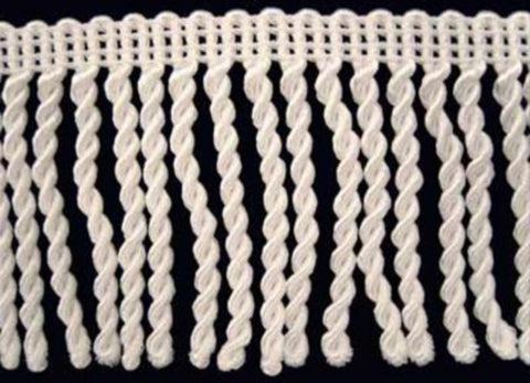 FT2036 6cm Brilliant White Bullion Fringe - Ribbonmoon