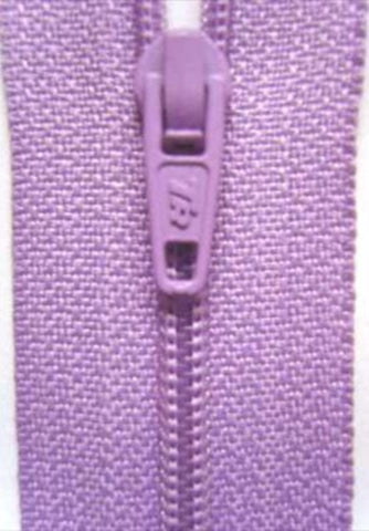 Z1346 51cm Lilac Nylon No.3 Closed End Zip - Ribbonmoon