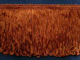 FT1186 72mm Golden Sable Brown Dense Looped Dress Fringe - Ribbonmoon