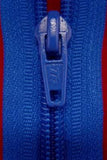 Z2503 51cm Dark Royal Blue Nylon No.5 Open End Zip - Ribbonmoon
