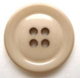 B5956 22mm Light Beige Glossy 4 Hole Button - Ribbonmoon