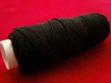 SHIRRING01 Black Shirring Elastic, 20 Metre Spool - Ribbonmoon