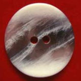 B4221 23mm Frosted Greys High Gloss 2 Hole Button - Ribbonmoon