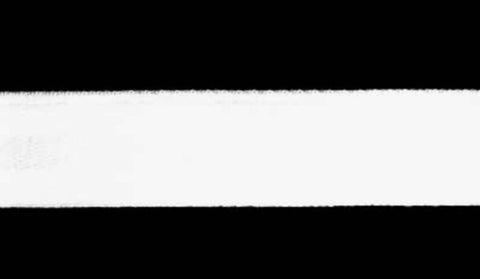 E117 18mm White Satin Faced Soft Back Bra / Underwear Strapping - Ribbonmoon