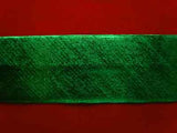 BB123 19mm Oxidised Green Thin Metallic Lurex Bias Binding - Ribbonmoon