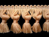 FT1445 5cm Peach Tassel Fringe - Ribbonmoon