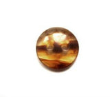 B11128 11mm Browns-Clear-Amber Polyester 2 Hole Button