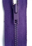 Z4893 YKK 35cm Purple Closed End Zip No.2, Metal Teeth - Ribbonmoon