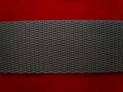 WEB15 25mm Slate Grey Polypropylene Webbing - Ribbonmoon