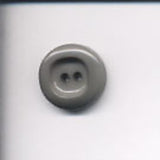 B5946 19mm Green Grey High Gloss 2 Hole Button - Ribbonmoon