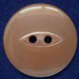 B4125 23mm Deep Ecru 2 Hole Polyester Fish Eye Button - Ribbonmoon