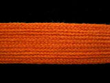 FT1535 25mm Burnt Orange Woven Soft Braid - Ribbonmoon