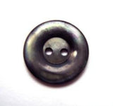 B11186 16mm Dark-Iridescent Mother of Pearl Real Shell 2 Hole Button
