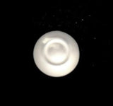 B12493 11mm Pearlised Dusky Pearl Ice Shank Button - Ribbonmoon
