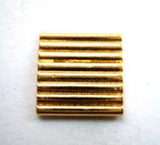 B9625 19mm Gold Plated Metal Alloy Shank Button - Ribbonmoon