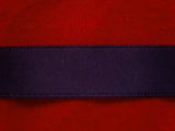 R4968 13mm Purple Navy Single Face Satin Ribbon - Ribbonmoon