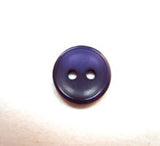 B16340 11mm Blackberry Polyester Shirt Type 2 Hole Button - Ribbonmoon