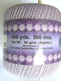 Crochet Cotton Orchid, 366 Metres, 60 Gram Ball - Ribbonmoon