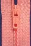 Z2123 20cm Bright Vieux Rose Pink Nylon No.3 Closed End Zip - Ribbonmoon