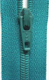Z3425 YKK 18cm Bright Jade Nylon No.3 Closed End Zip - Ribbonmoon