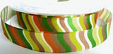 R7325 15mm "Vagues" Design Ribbon by Berisfords with Wire Edges - Ribbonmoon