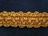 FT292 20mm Old Honey and Honey Gold Braid Trimming - Ribbonmoon
