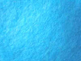 FELT07 12" Peacock Blue Felt Sqaure, 30% Wool, 70% Viscose - Ribbonmoon