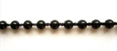PT34 4mm Black Strung Pearl / Bead String Trimming - Ribbonmoon
