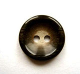 B16657 18mm Tonal Browns and Beige High Gloss 2 Hole Button - Ribbonmoon