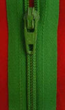 Z0206 YKK 51cm Emerald Green Nylon No.3 Closed End Zip - Ribbonmoon