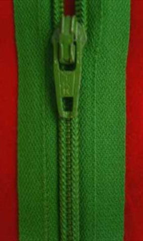 Z0206 YKK 51cm Emerald Green Nylon No.3 Closed End Zip - Ribbonmoon