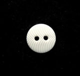 B17403 11mm White Textured 2 Hole Button - Ribbonmoon