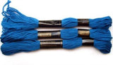 S513 8 Metre Skein Cotton Embroidery Thread, 6 Strand Colourfast - Ribbonmoon