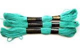 S606 8 Metre Skein Cotton Embroidery Thread, 6 Strand Colourfast - Ribbonmoon
