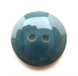 B13143 18mm Tonal Dusky Blue High Gloss 2 Hole Button - Ribbonmoon